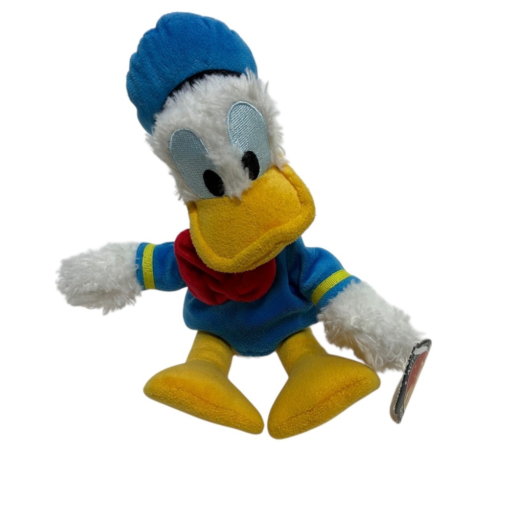 Vintage Donald Duck Plush Disneyland Disney World‎ Stuffed Toy Animal Fuzzy